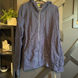 MTA Sport NWT Navy Blue Full-Zip Hoodie Men’s Size XL